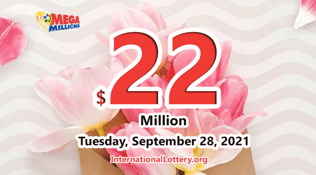 Mega Millions 奖金有 3 个二等奖；头奖为 2200 万美元。